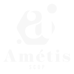 Logo blanc Amétis